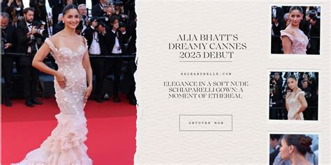 Alia Bhatt Cannes 2025: Debuts in Nude Schiaparelli Gown