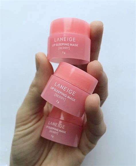 Маска, бальзам для губ laneige | Lip gloss cosmetics, Laneige lip ...