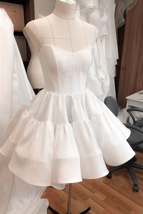 Mikado Wedding Dress Dixie | Mikado wedding dress, Mini wedding dresses