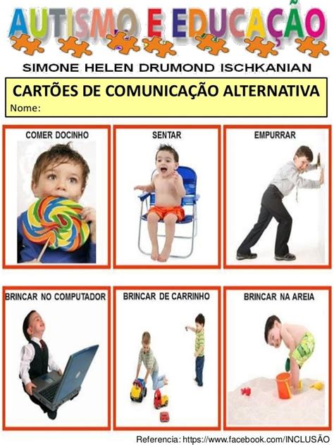 Comunicacao Alternativa Autismo - 109 comunicação alternativa autismo
