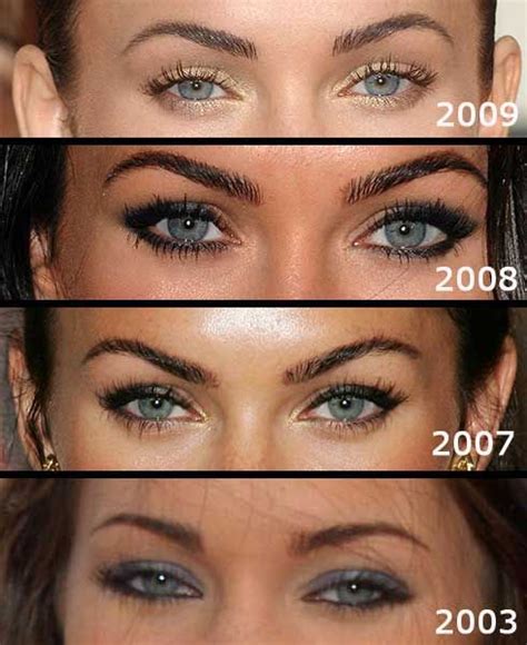 Megan Fox's eyebrows natural and beautiful | Megan fox eyebrows, Megan ...
