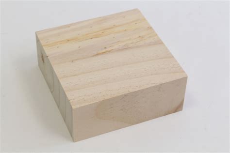 קוביית עץ אורן מרובע 12X12 בחנות האונליין דן דיל