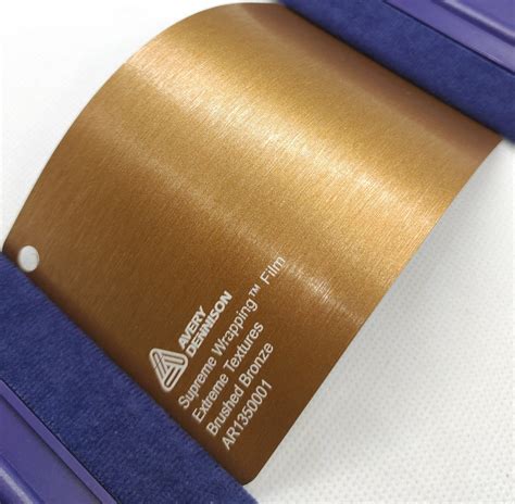 Пленка шлифованная бронза Avery Dennison Brushed Bronze - «VPlus ...