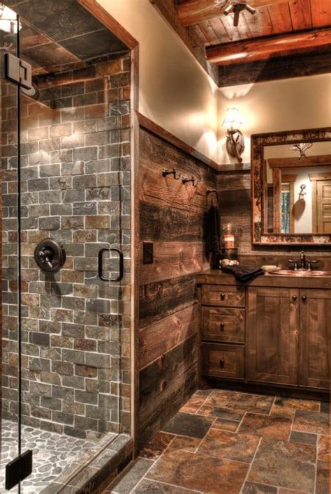 15+ DIY Rustic Bathroom Decor Ideas