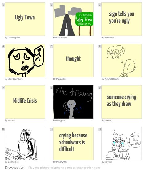 Ugly Town - Drawception
