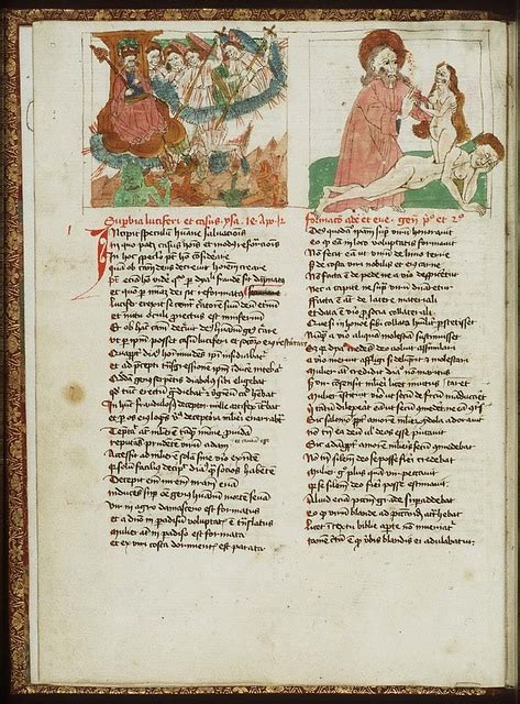 The Creation: God forms Eve from Adam's rib - PICRYL - Public Domain ...