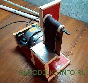 Ленточный шлифовальный станок своими руками: фото и описание изготовления