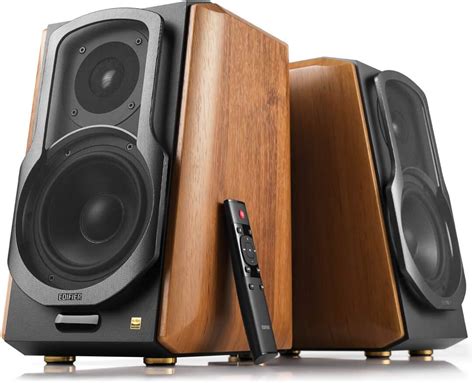 Edifier S1000MKII 2.0 Audiophile Active Shelf Speaker, 120 Watt Speaker ...