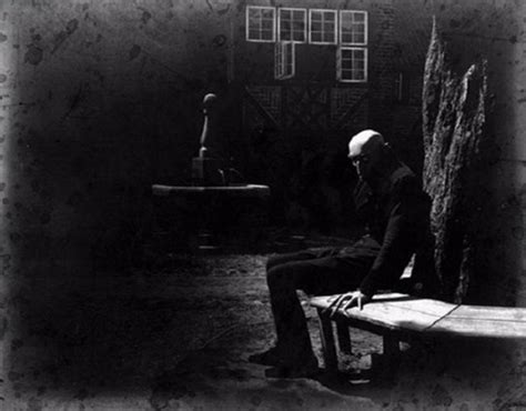 A moment between takes of 1922′s Nosferatu. - #confirmed