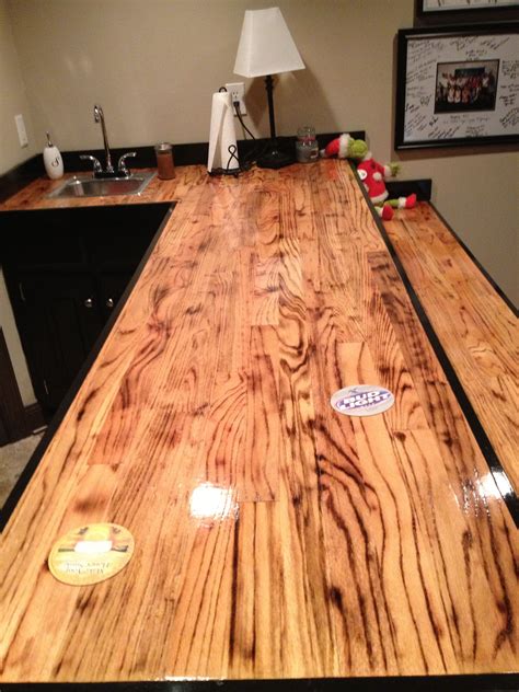 Bar Made Of Wood White