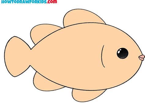 simple clownfish drawing | Easy drawings, Clown fish, Animal drawings