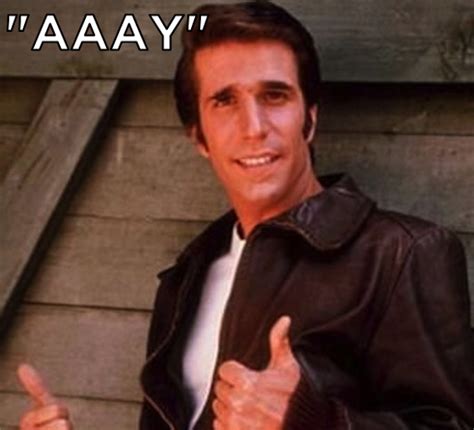 Famous Quotes From Fonzie. QuotesGram