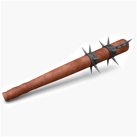 Spiked Baseball Bat Weapon Free 3D Model - .fbx - Free3D