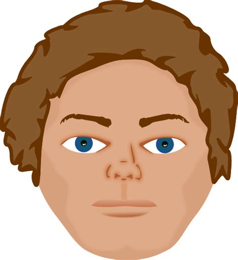 person  brown hair clip art library