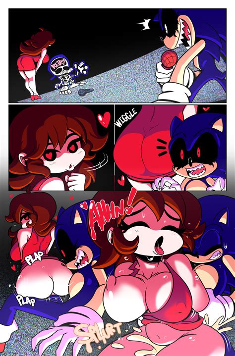 Post 5141778: Boyfriend Friday_Night_Funkin' Girlfriend sonic.exe Sonic