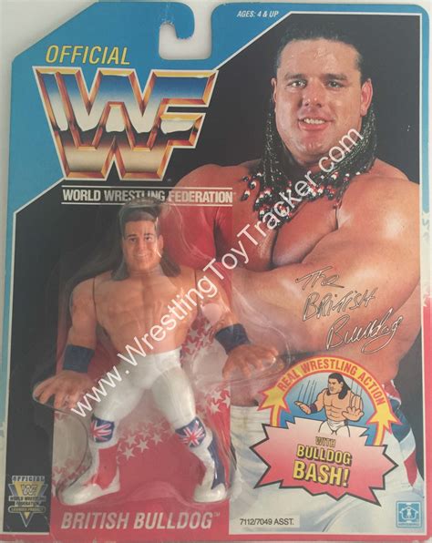 WWF Hasbro Series #4 British Bulldog — Wrestling Toy Tracker - WTT