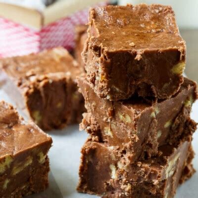Chocolate Amaretto Fudge - Spicy Southern Kitchen