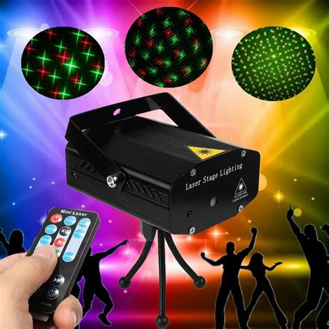 Mini Disco Laser Projector Licht mit Stativ für 10,99€ inkl. Versand ...