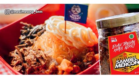 daftar harga menu delivery nasi meong batam bengkong indah batam