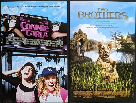 Lot - Connie And Carla 2004 & Two Brothers 2004, Two Original Small