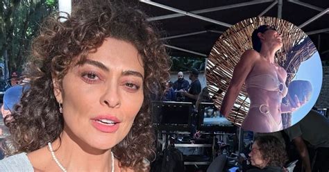 Juliana Paes Nua E Pelada - Juliana Paes valoriza barriga definida em biquíni nude cavado nas ...