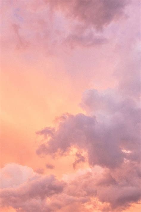 50+ Aesthetic Cloud Wallpaper Ideas For Your Phone | Pink clouds ...