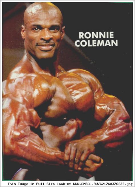 Ронни Колеман (Ronnie Coleman), Мистер Олимпия 1997 года, фотографии ...