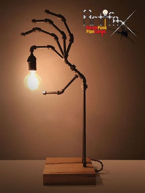 Необычные светильники - ЯПлакалъ | Pipe lamp, Lamp, Lamp design