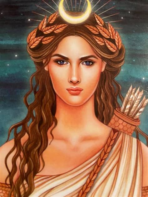 The Goddess Diana day 31 | Artemis goddess, Greek goddess art, Artemis ...