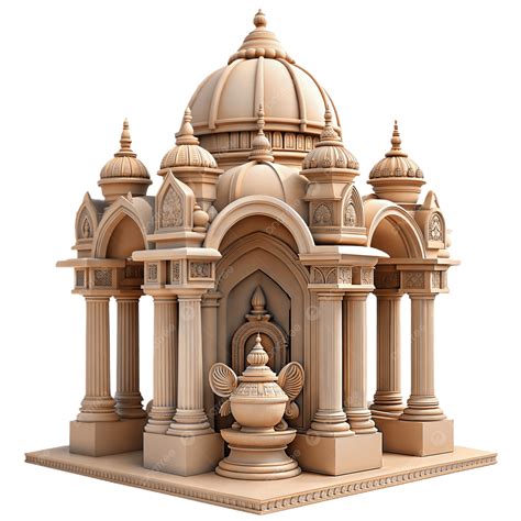 hindu mandir illustration  detailed  ornate structure hindu