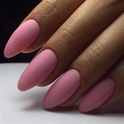 Pin by Dinatss on Nails | Matte pink nails, Teal nails, Matte almond nails