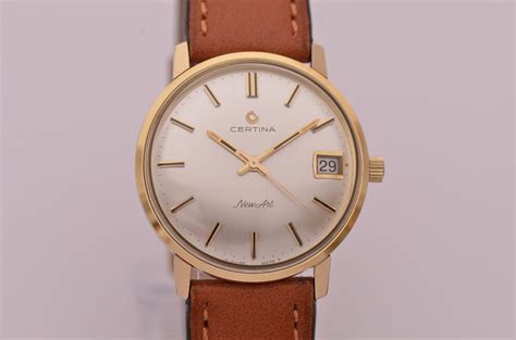 Certina New Art (gold capped) – HORLOGICA