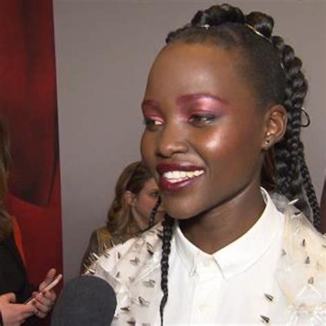 Lupita Nyong'o Is Red Hot on the "Us" Red Carpet - E! Online