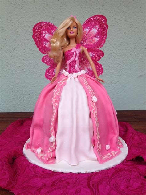 barbie dress cake 2