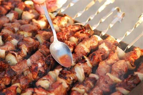 Шашлык из свинины с луком - пошаговый рецепт с фото