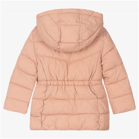 Mayoral - Girls Pink Puffer Coat | Childrensalon Outlet