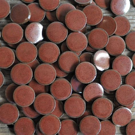 copper ceramic mosaic tiles etsy