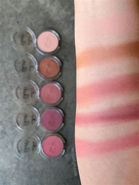 Essence Blush Swatches
