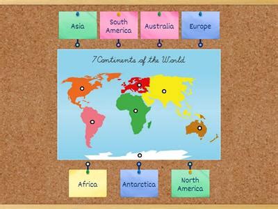 label  world map teaching resources