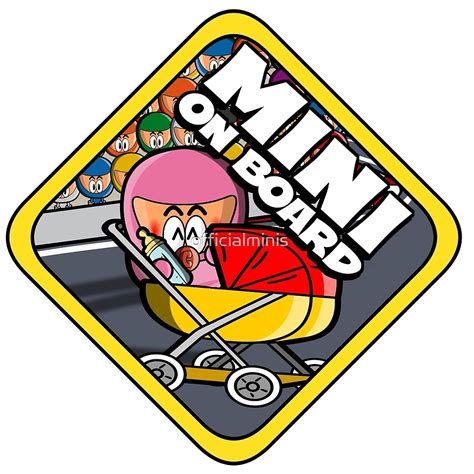 "MiniGirl on board" by officialminis | Redbubble