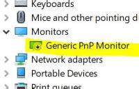 Generic PnP Monitor — что это такое?