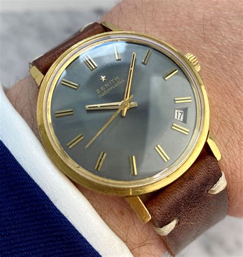 Rare Zenith Automatic with a beautiful Grey Dial 36mm | Vintage Portfolio
