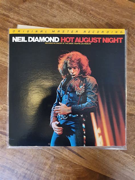 Neil Diamond MOFI Hot August Night - in original bag |﻿ Vinyl, CD, and
