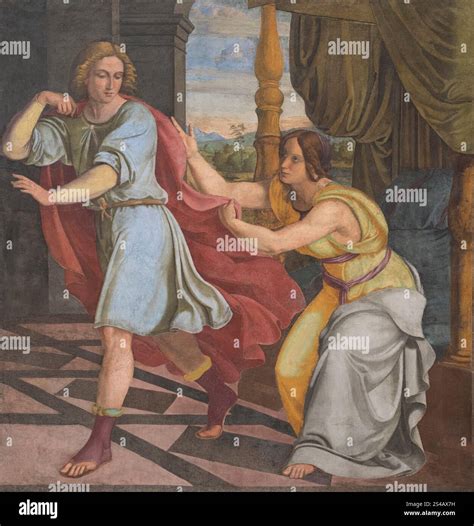 philipp veit   joseph  potiphars wife ca fresco