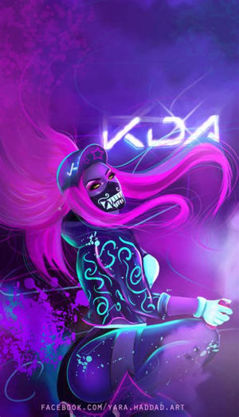 KDA Akali by yarahaddad on @DeviantArt | League of legends characters ...