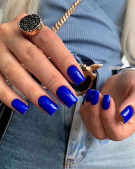 Pin by Таня on ногті | Long nails, Stylish nails, Blue nails