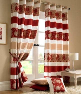 KENSINGTON RED EYELET CURTAINS; - Net Curtain 2 Curtains