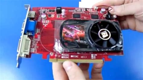 Видеокарта PowerColor Radeon HD 6570 (AX6570 2GBK3-HE) | unboxing - YouTube