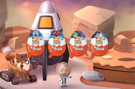 Kinder Joy candy now comes with rockets, rovers and other space toys ...