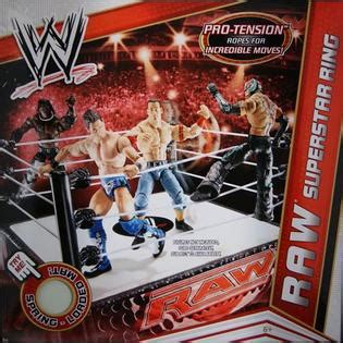 WWE Raw Wrestling Ring - Mattel WWE Toy Wrestling Ring - Toys & Games ...